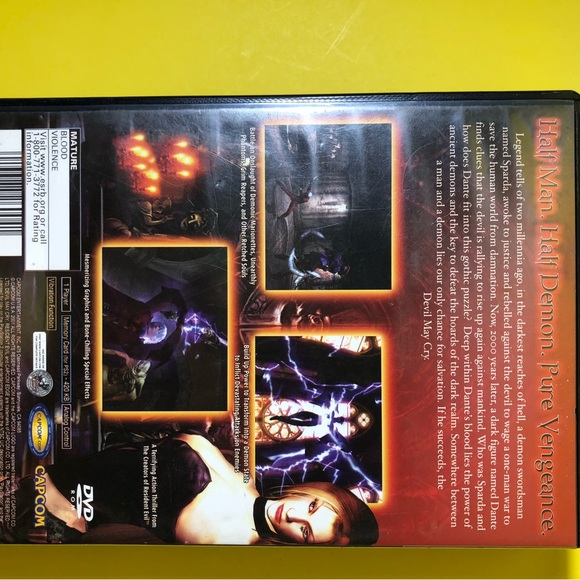 PS2 Game Bundle 4x: Devil May Cry, Final Fantasy X, Onimusha, Kya Dark Beginning - Picture 6 of 14